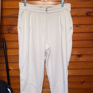 Lululemon Cream Softstreme Ribbed Jogger GUC Size 10